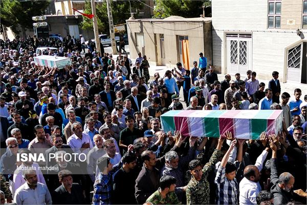 تشییع پیکر شهدای گمنام در میانراهان و گناباد و نیشابور 18