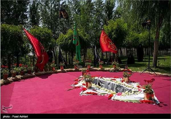 مراسم تشییع و خاکسپاری شهید گمنام در فدراسیون تکواندو 19