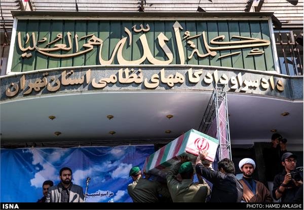 تشییع شهید گمنام - تهران