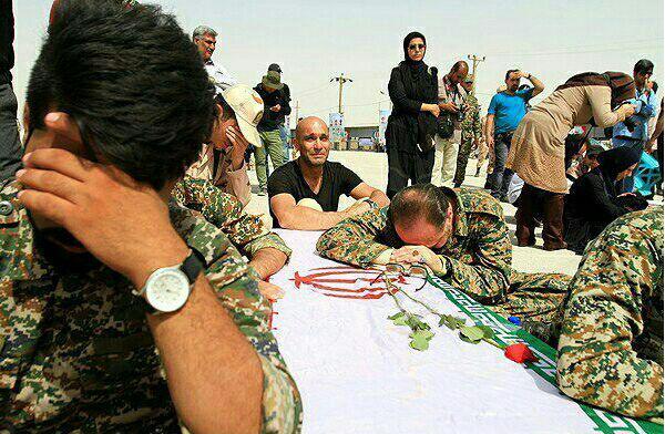 ورود پیکر مطهر ۵۵ شهید دفاع مقدس - شلمچه 13