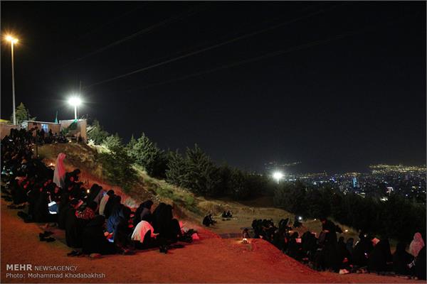 مراسم احیای شب بیست و یکم ماه رمضان در کهف الشهدا 4