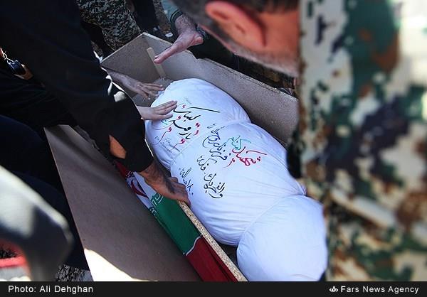 تشییع دو شهید گمنام در علی آباد گرگان 20