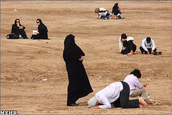 مراسم دعای عرفه در شلمچه