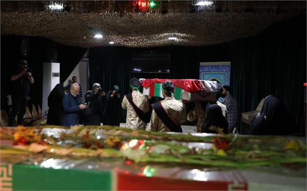 وداع با پیکر شهید تازه تفحص شده حجت‌الله یوسفیه - 14 اردیبهشت 1403