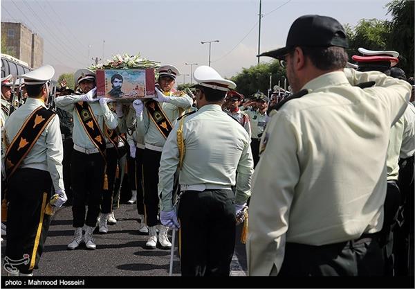 تشییع پیکر شهید تازه تفحص شده علی طالب زاده 2