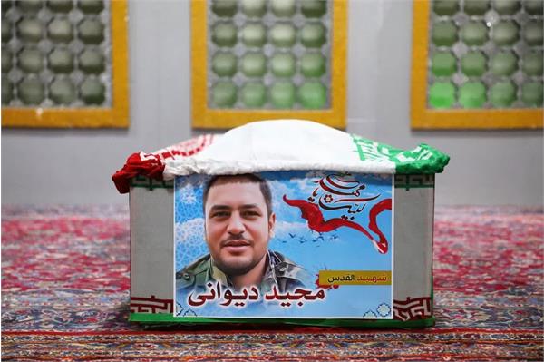 وداع با پیکر مطهر شهیدالقدس مجید دیوانی - 13 مهر 1403 7