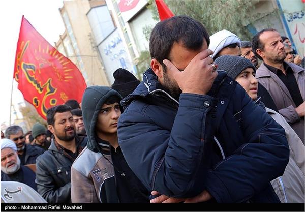 تشییع پیکر شهید محسن مسعودی در قم 7