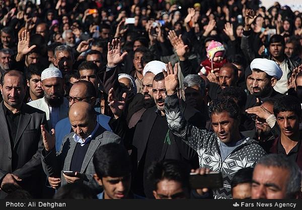 تشییع دو شهید گمنام در علی آباد گرگان 13