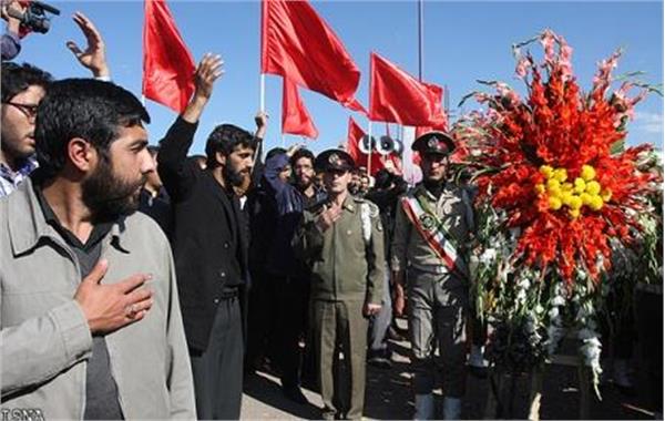 تشییع و خاکسپاری در دانشگاه آزاد زنجان