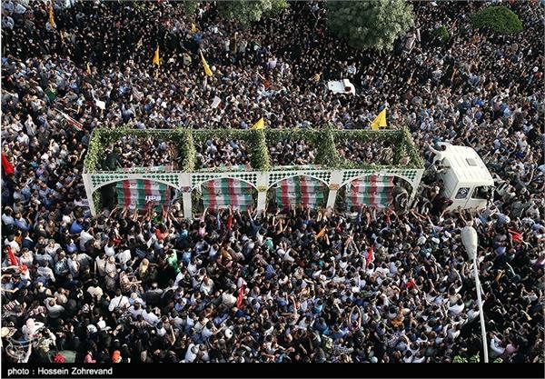 آئین تشییع 270 شهید دفاع مقدس در تهران(2) 1