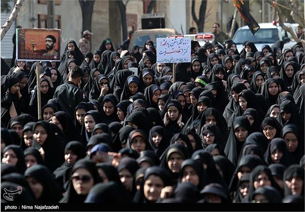 مراسم تشییع و تدفین دو شهید گمنام در مشهد 22