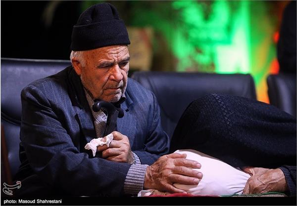 وداع با پیکر شهید تازه تفحص شده خلیل تاروردی 3