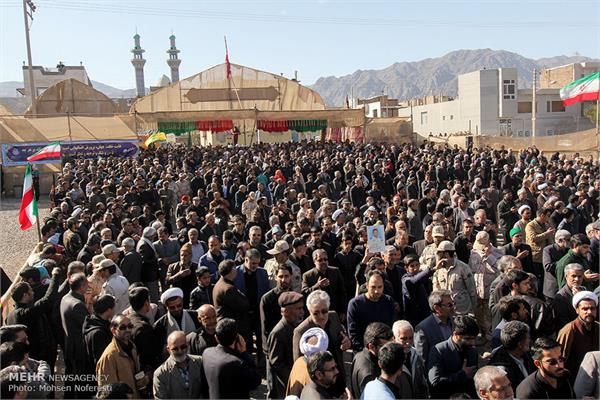 مراسم تشییع شهدای گمنام در سالروز شهادت حضرت زهرا(س) در بیرجند 10