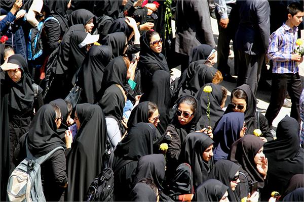 تشییع و خاکسپاری دو شهید گمنام در دانشگاه آزاد پرند 7