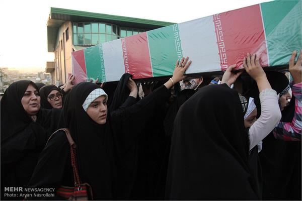 استقبال از شهدای گمنام در سروآباد و سنندج‎ 12