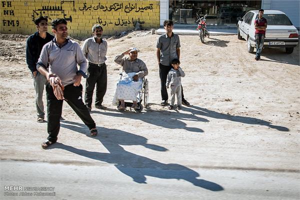 تشییع پیکر شهدای گمنام هشت سال دفاع مقدس در لامرد 19