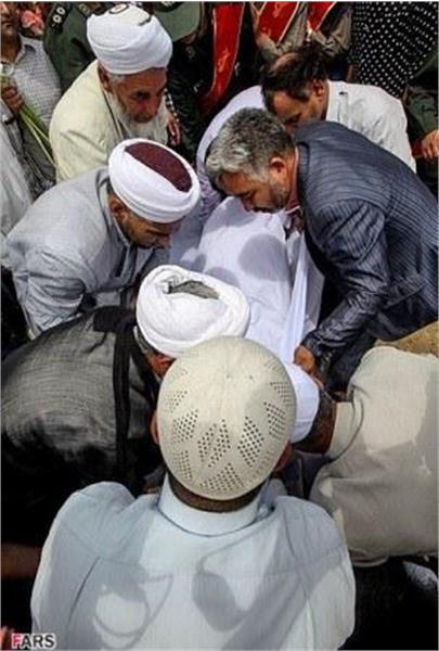 تشییع پیکر پاک شهید یحیی پقه در شهر گرگان