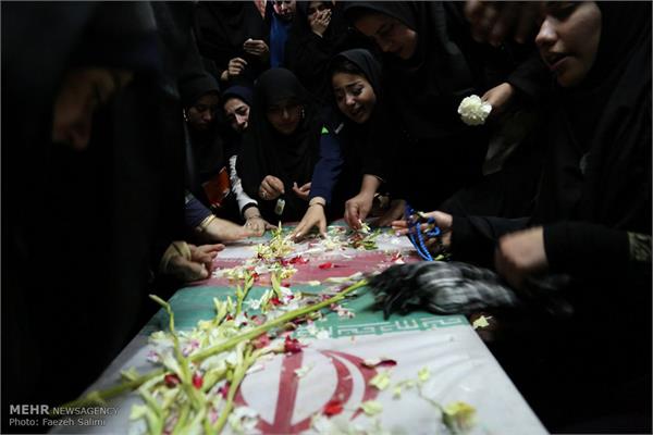 مراسم تشییع شهید گمنام در آمل 22