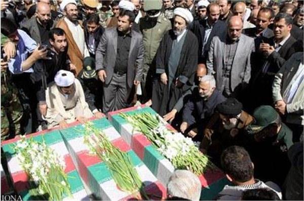 تشییع و خاکسپاری دو شهید گمنام در دانشگاه آزاد اسلامی ارومیه