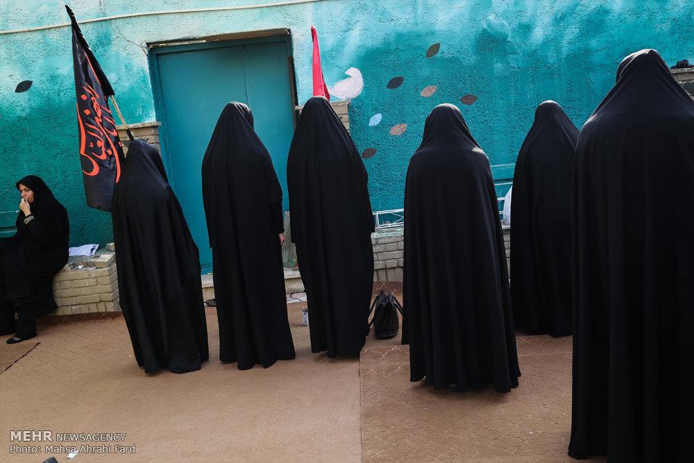 مراسم تشییع دو شهید گمنام در دانشگاه مالک اشتر 1