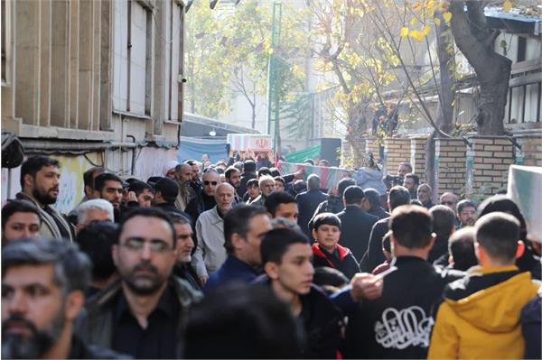 وداع با پیکرهای 110 شهید گمنام - 26 آذر 1402 13