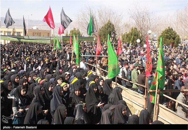 تشییع پیکر دو شهید دفاع مقدس در یاسوج 2