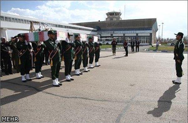 مراسم استقبال از شهدای گمنام در استان اردبیل