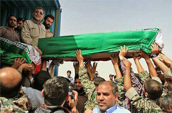 ورود پیکر مطهر ۵۵ شهید دفاع مقدس - شلمچه 6