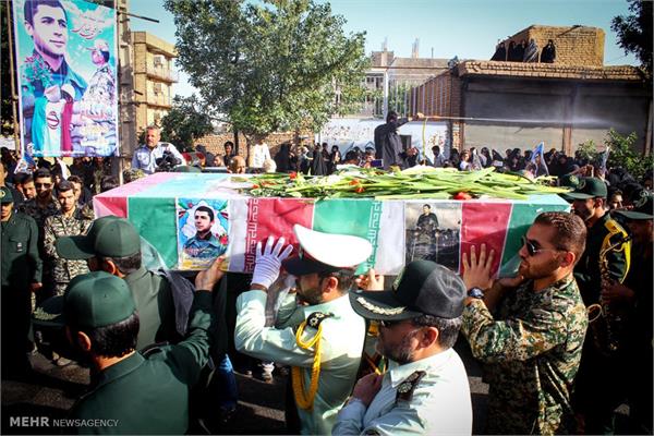 تشییع پیکر شهید تازه تفحص شده علی محمد رضایی 9