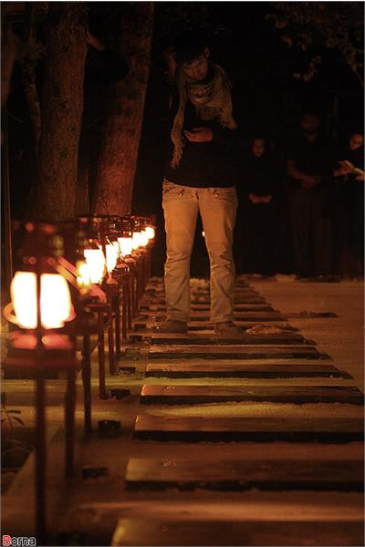 احیاء شب قدر در جوار شهدای گمنام بهشت زهرا تهران