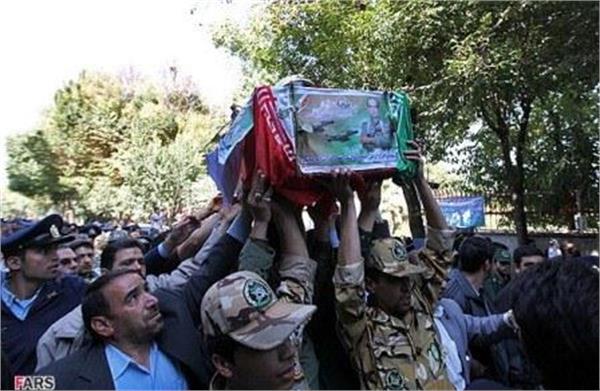 مراسم تشییع سرلشگر خلبان شهید قدرت الله کیانجو در اصفهان