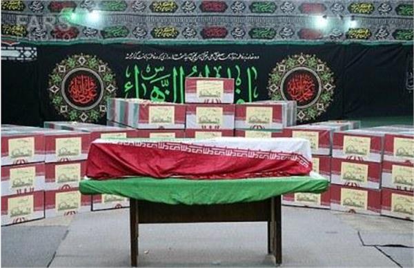 احراز هویت شهید محمد منتظری در معراج الشهدا با حضور خانواده شهید