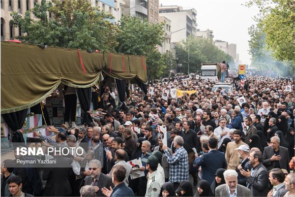 تشییع پیکر ۵۴ شهید نیروی انتظامی 10