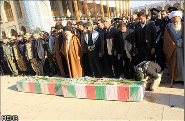 تشییع شهدای گمنام در شیراز