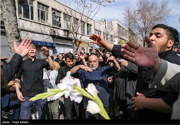 تشییع پیکر مطهر شهید گمنام در تهران 9