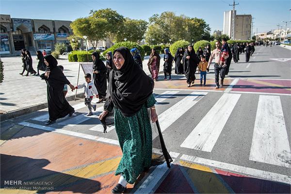 تشییع پیکر شهدای گمنام هشت سال دفاع مقدس در لامرد 32