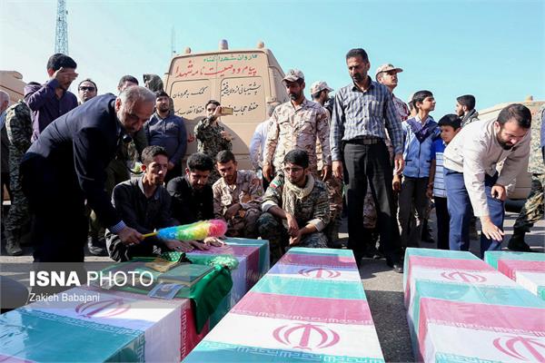 استقبال از پیکر شهدای دفاع مقدس در آمل 1