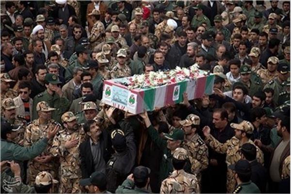 تشییع پیکر شهدا در استان کرمانشاه