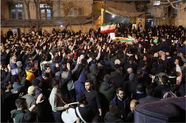 وداع با پیکر مطهر سردار شهید سید رضی موسوی - 6 دی 1402 1