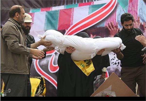 تشییع دو شهید گمنام در بلوار ابوذر 16