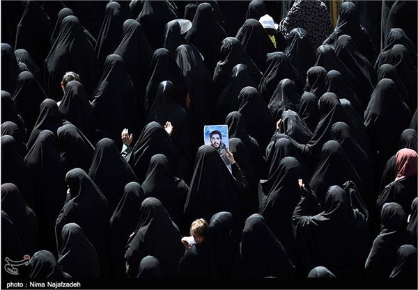 تشییع شهدای گمنام در مشهد 9