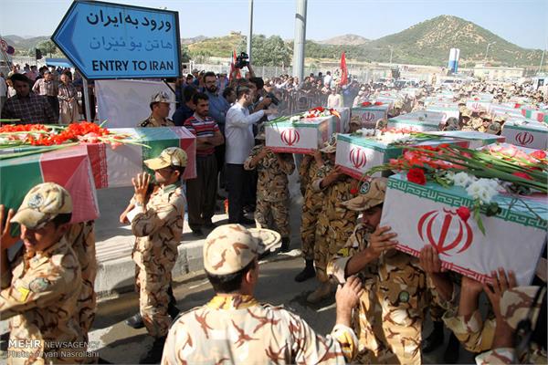 بازگشت ۳۱ شهید گمنام به کشور 10