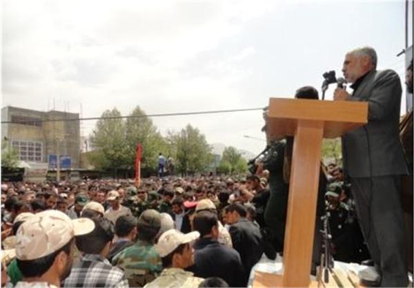 تشییع 7 ستاره آسمانی گمنام در یاسوج