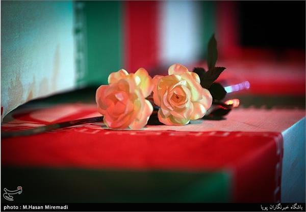 پیکر چهار شهید غواص در معراج شهدا 10