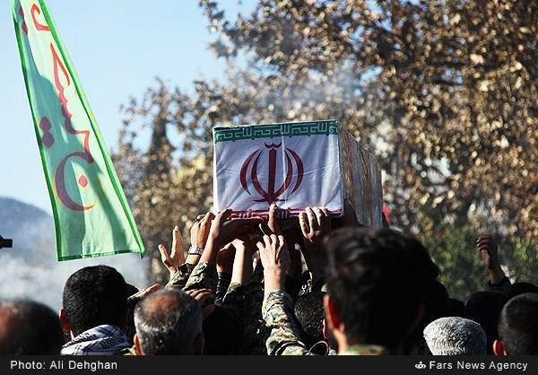 تشییع دو شهید گمنام در علی آباد گرگان 16