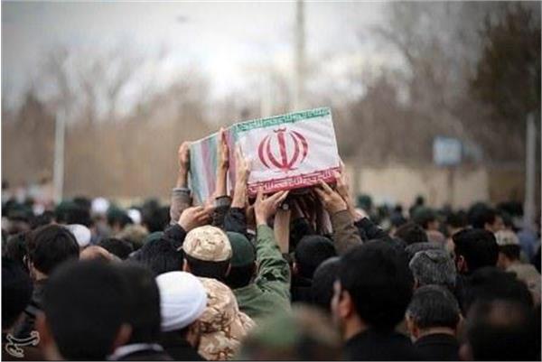 مراسم تشییع شهدای گمنام در قزوین