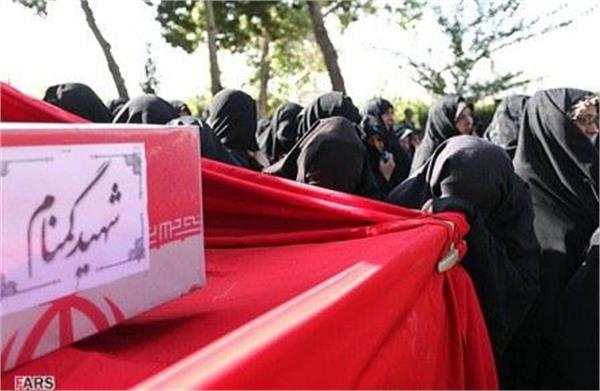 تشییع و خاکسپاری شهدای دفاع مقدس در اصفهان