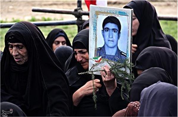 تشییع شهدای گمنام در استان ایلام