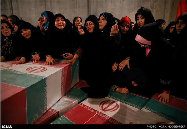 آئین تشییع 270 شهید دفاع مقدس در تهران(3) 13