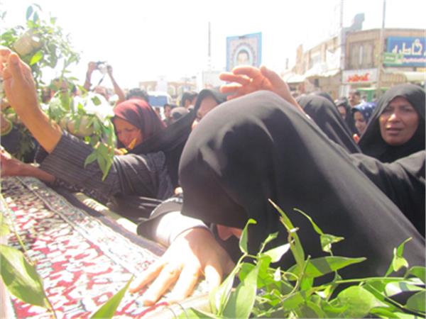 استقبال از شهدای گمنام در استان کرمان